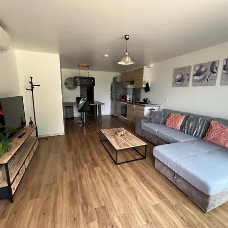 Apartman T2 Avec Terrasse Et Parking Gratuit
